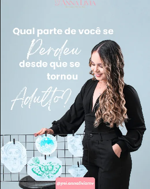 Publicação do Instagram de Anna Livia